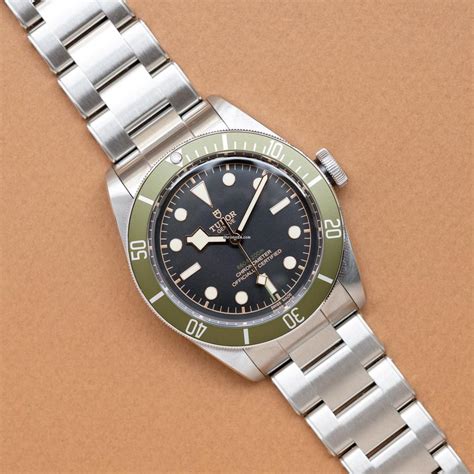 tudor green black bay|tudor black bay for sale.